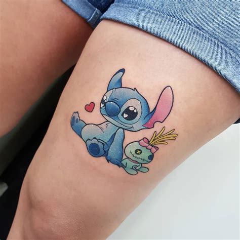 Another popular placement for a <strong>Stitch tattoo</strong> idea, many people choose to get calf <strong>tattoos</strong> thanks to the ability to cover them with perfect clothing or show them off whenever they want. . Tatuajes de stitch